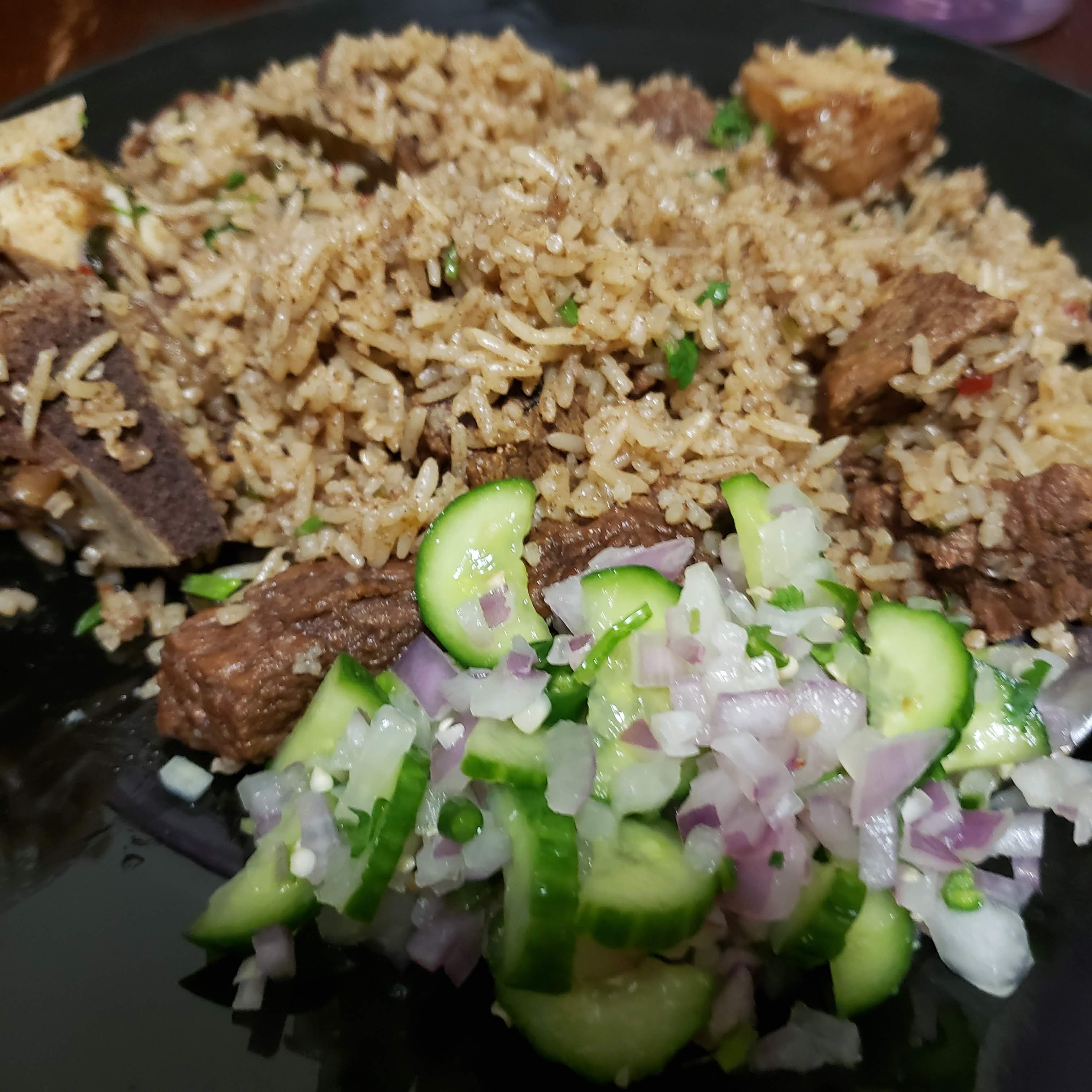 beef pulao