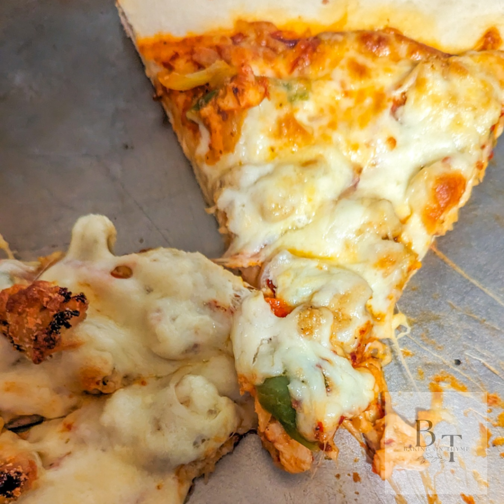 homemade pizza dough - chicken pizza