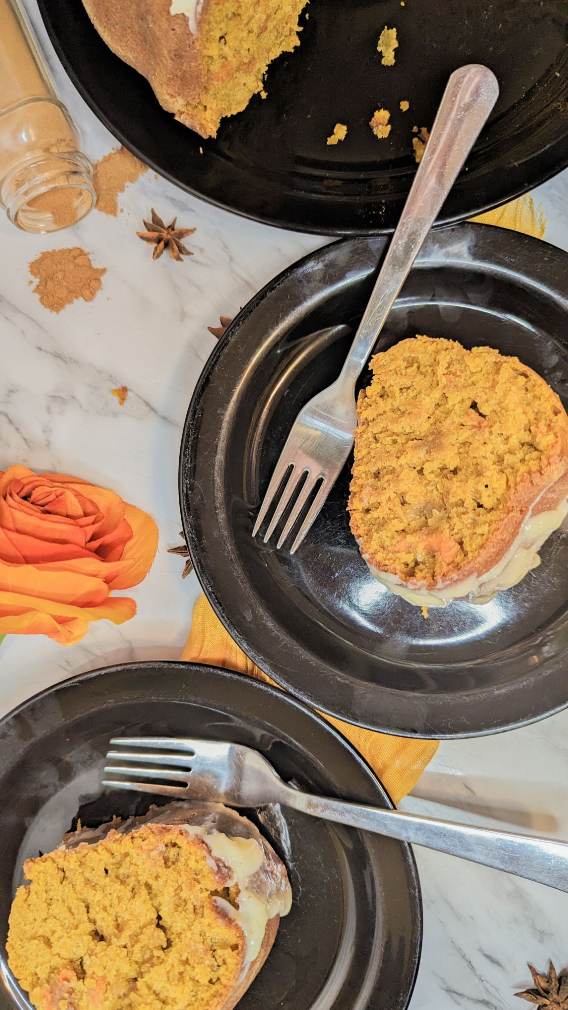 Pumpkin Carrot Bundt Cake