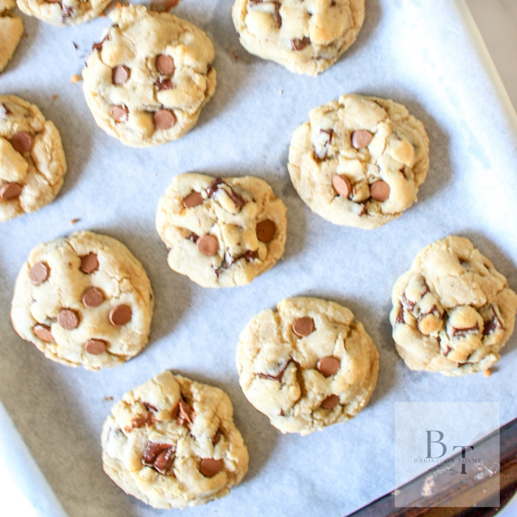 9 chocolate chip cookies - brown butter