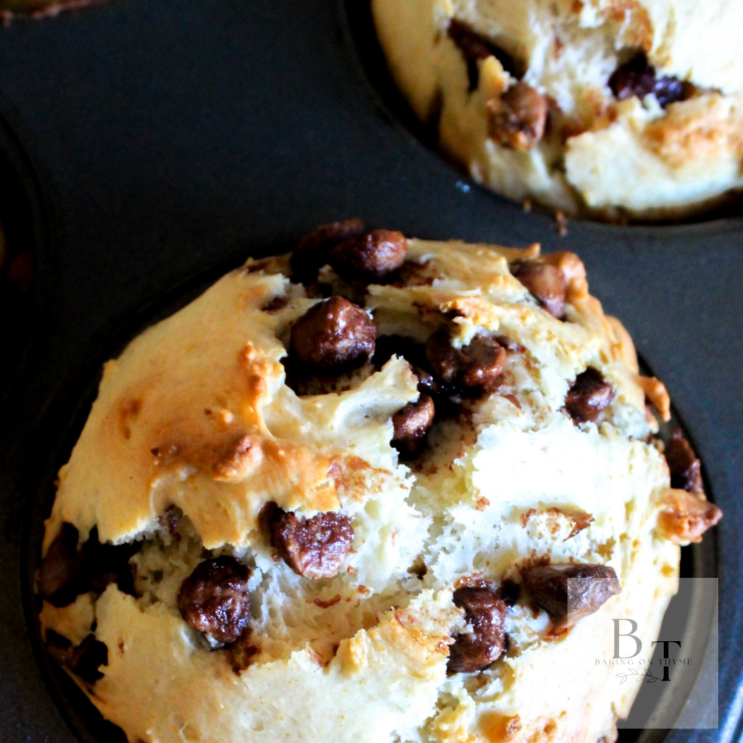 Jumbo Chocolate Chip Muffins