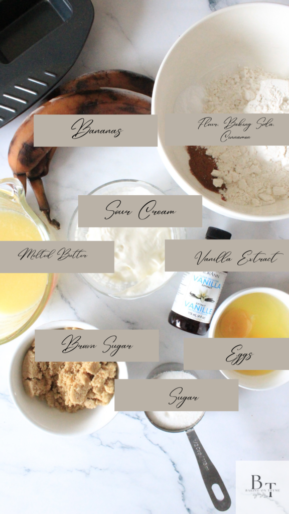 recipes needed for banana bread