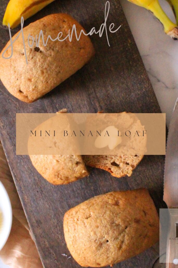 mini banana bread