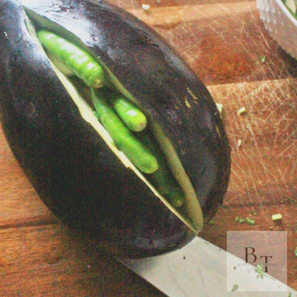 Eggplant with spices
