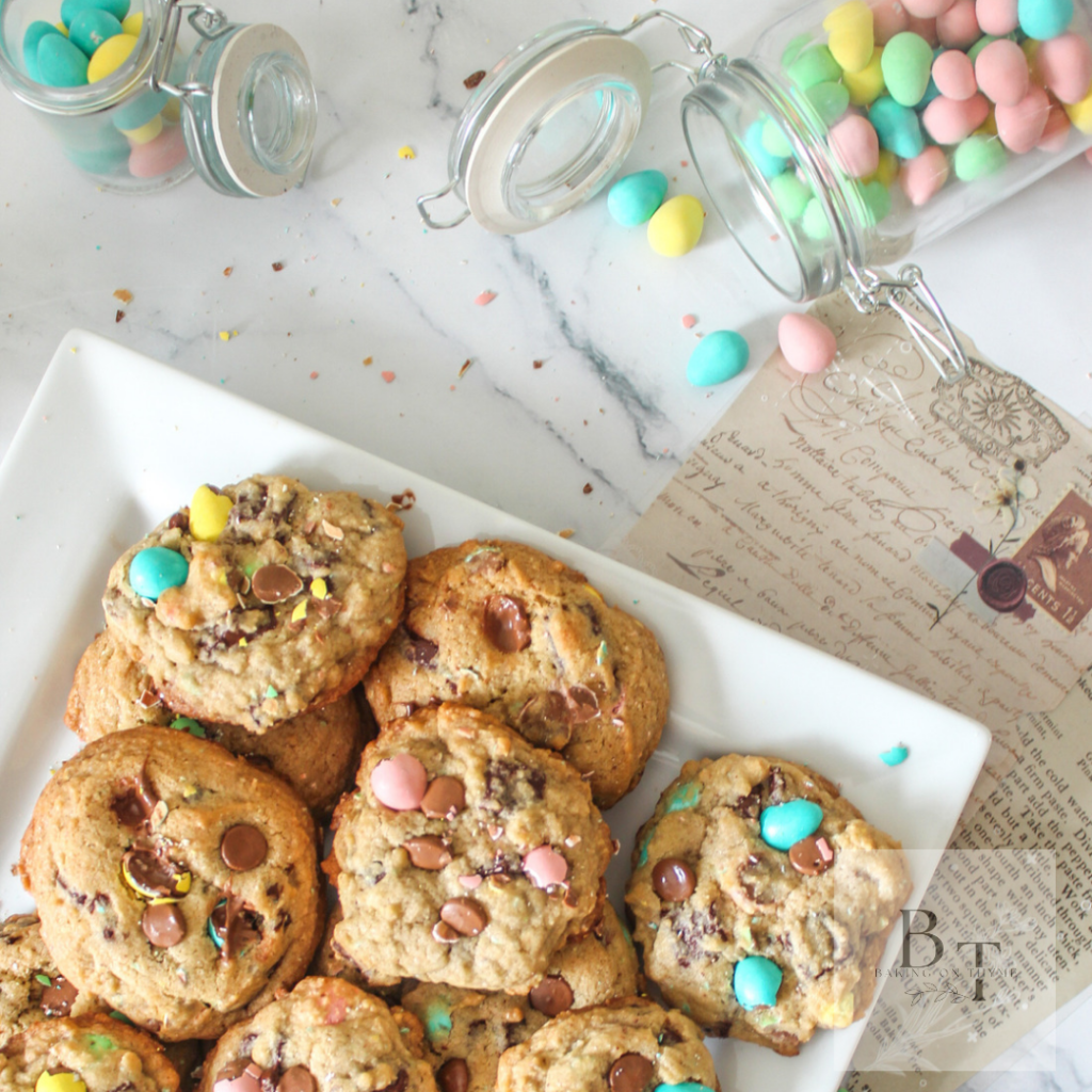 Chocolate Chunk Mini Egg Cookies
