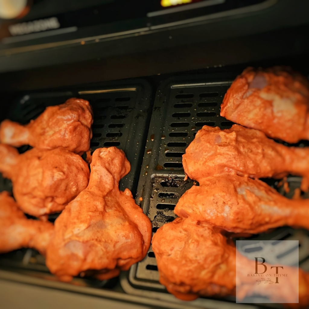 Marinated Homemade Air Fried Tandoori Chicken