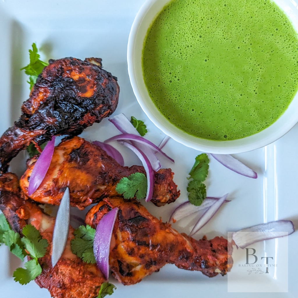 Homemade Air Fried Tandoori Chicken