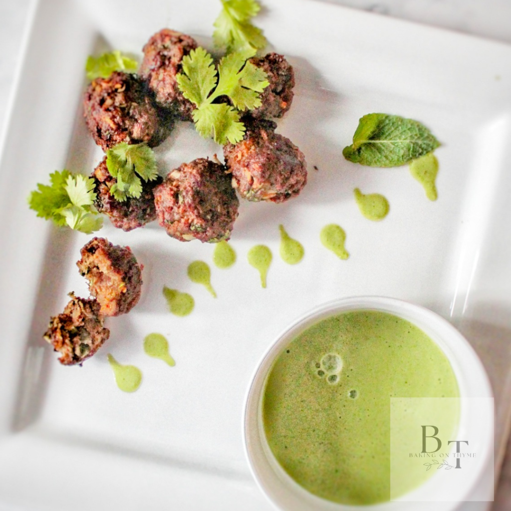 Homemade Air Fried Meatballs