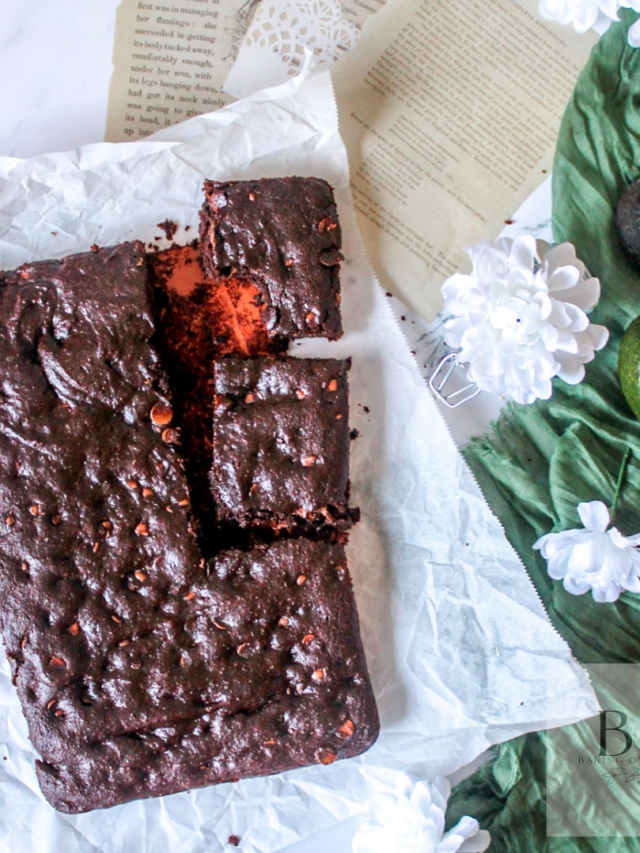 Avocado brownies
