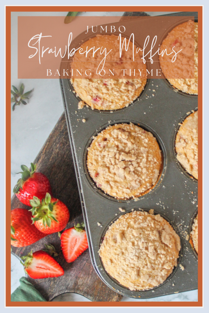 jumbo strawberry muffins