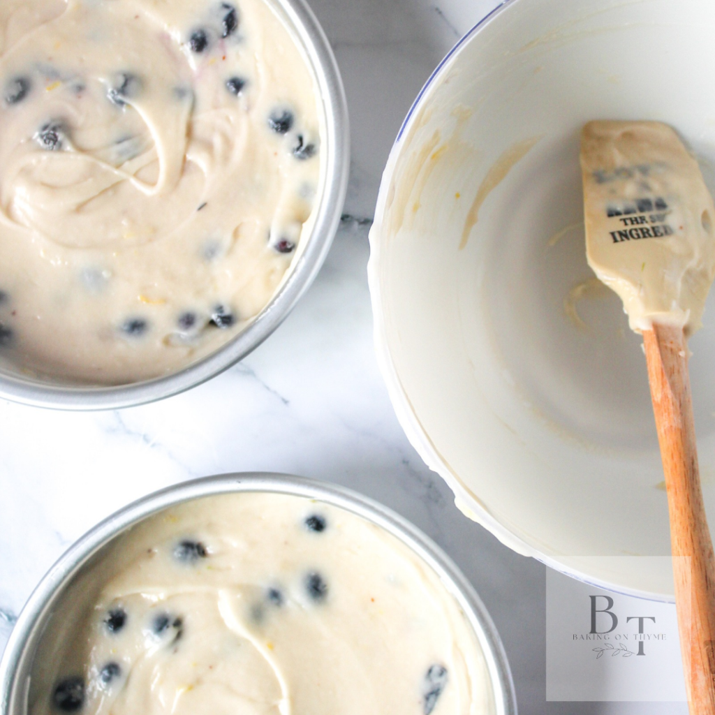 blueberry lemon cake batter