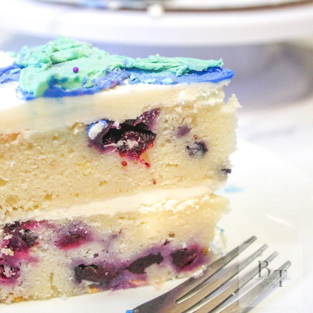 blueberry lemon cake