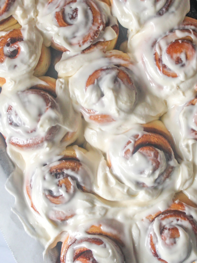 Soft and Gooey Cinnamon Rolls – Baking on Thyme