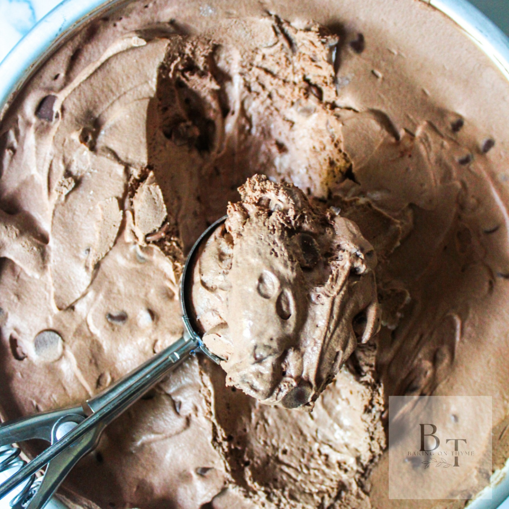 Homemade Chocolate Ice Cream