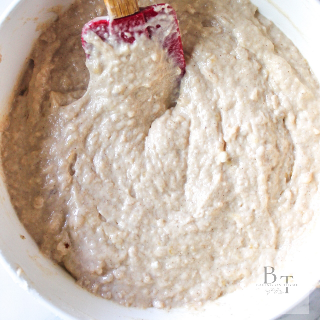 wet ingredient s- banana, vanilla extract, eggs, cottage cheese, maple syrup