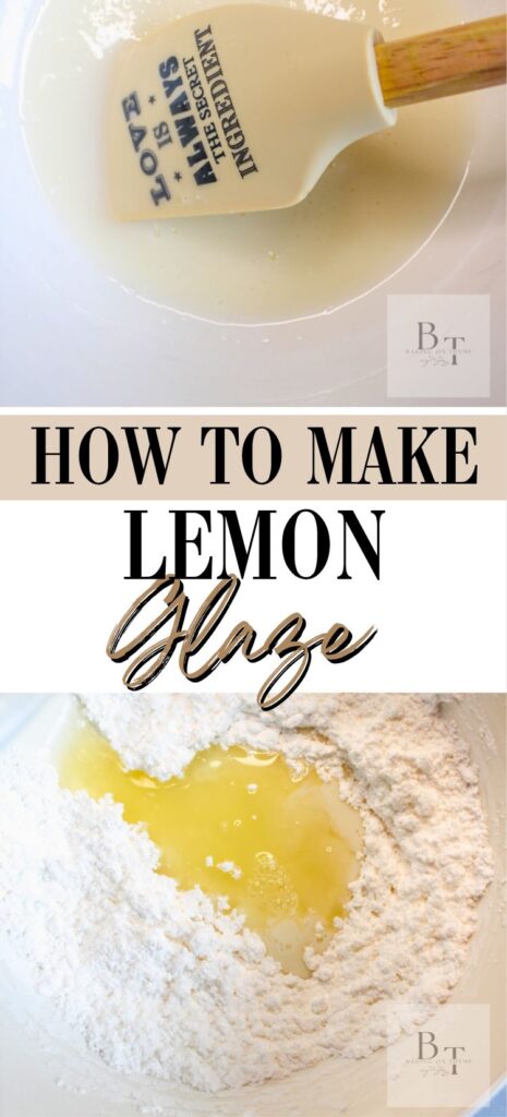 Lemon Glaze Recipe - template