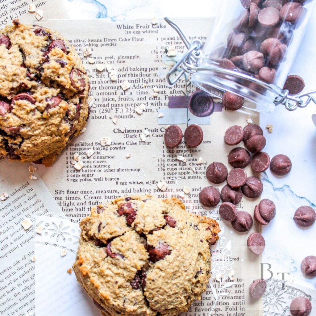 baking on thyme - baked oatmeal cookies