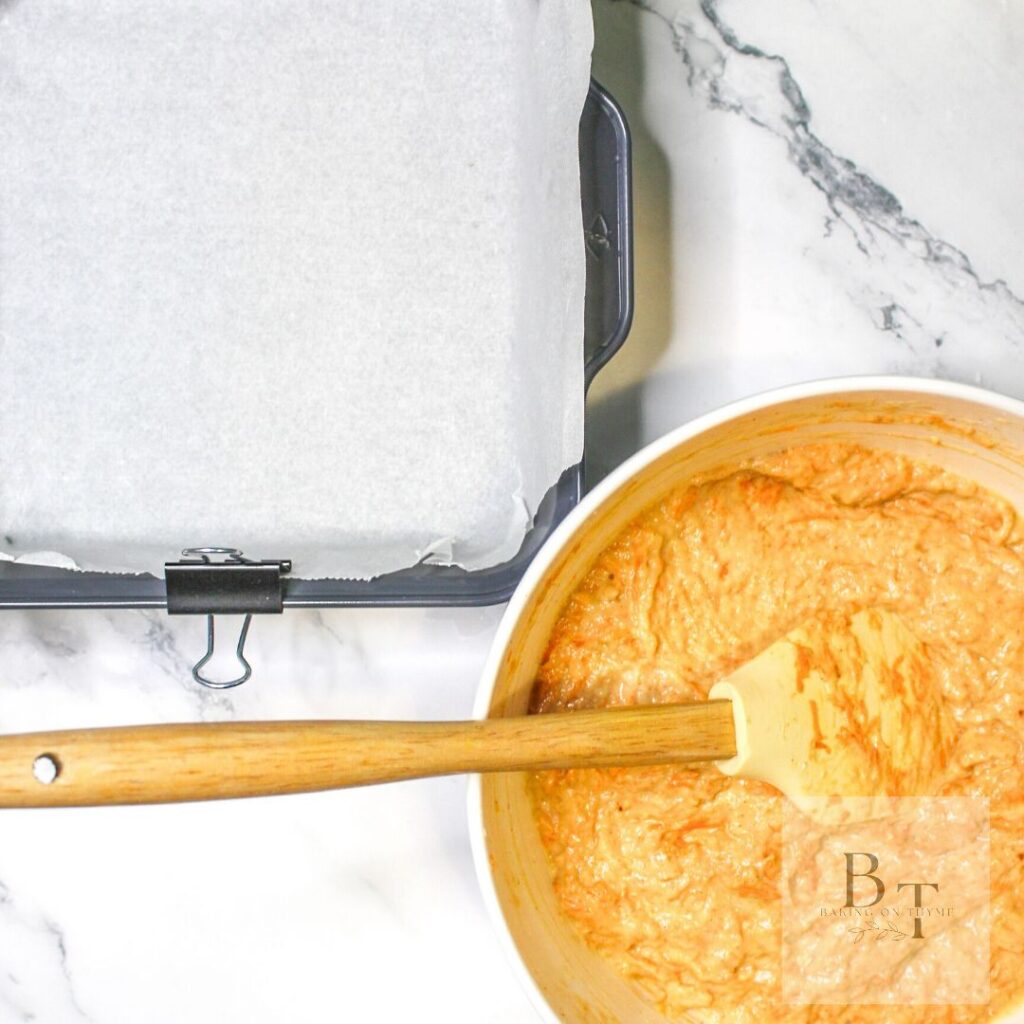 baking carrot cake