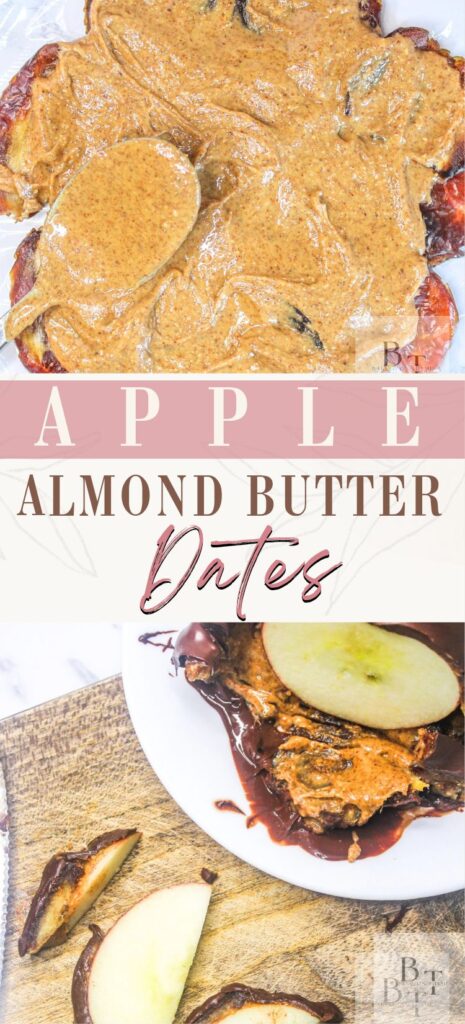 apple almond butter dates