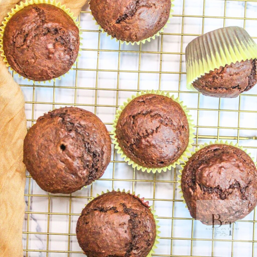 Homemade Chocolate Banana Muffins 4