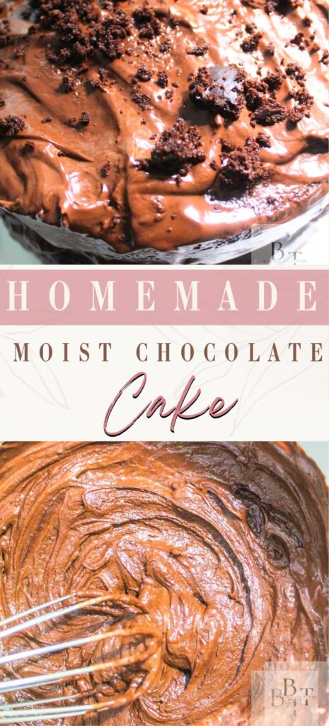 Homemade Moist Chocolate Cake