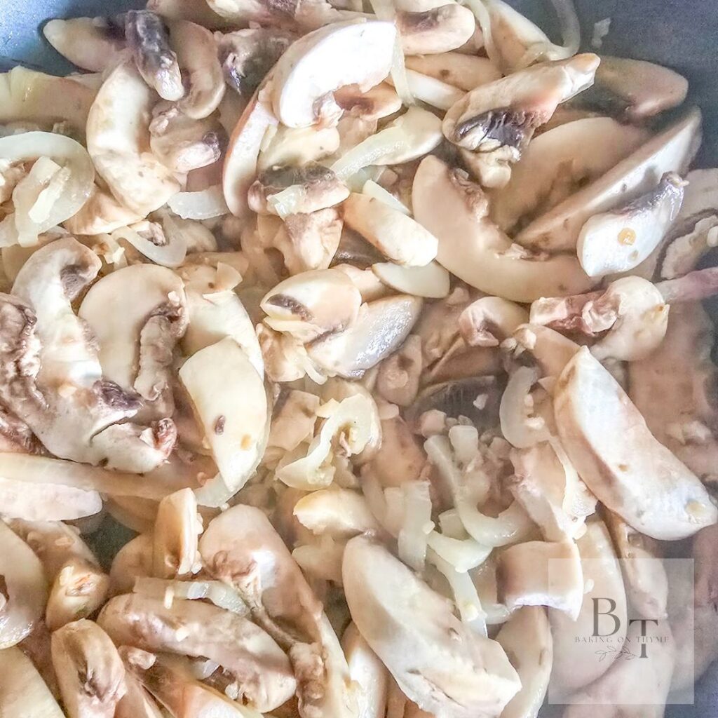 Sauteed Mushroom and Onions