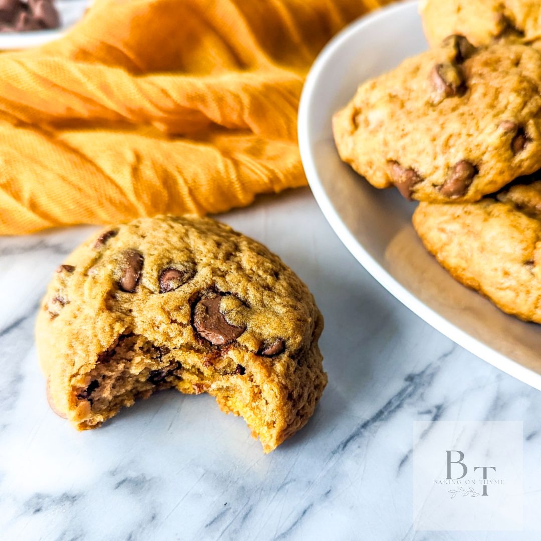 Pumpkin Chocolate Chip Cookies