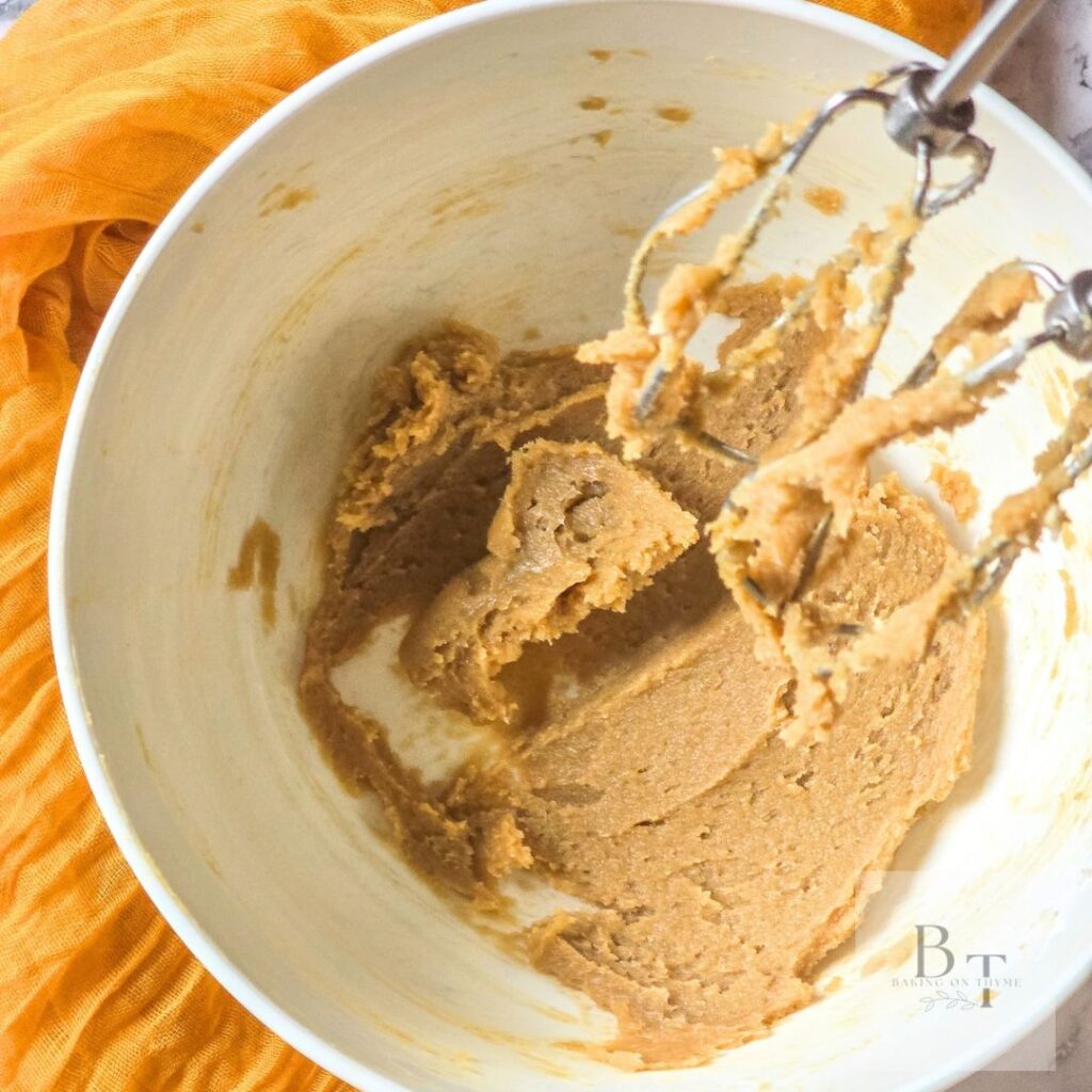 Homemade Gingerbread Cookies - cream butter