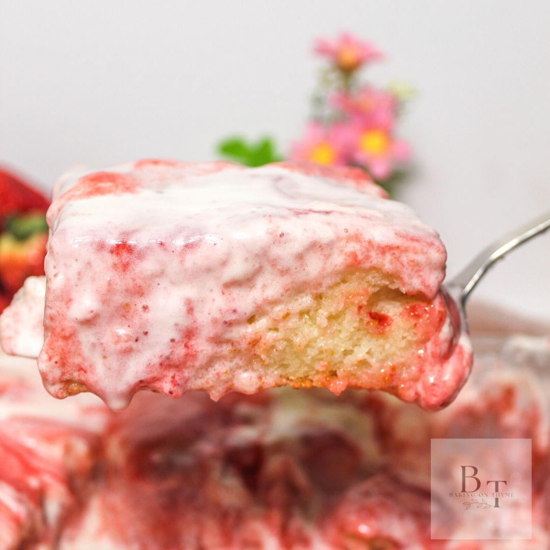 Strawberry Poke Cake