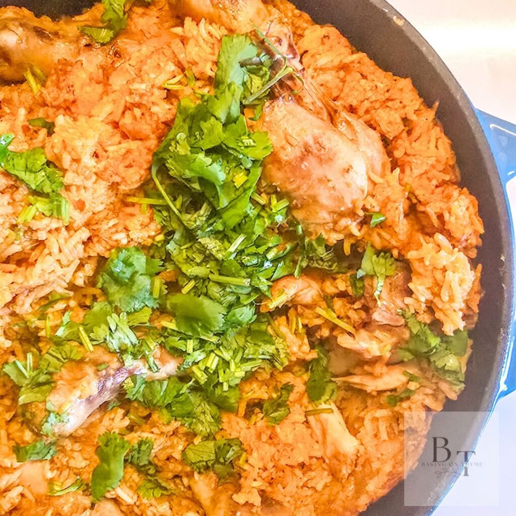 Baked Butter Chicken & Rice