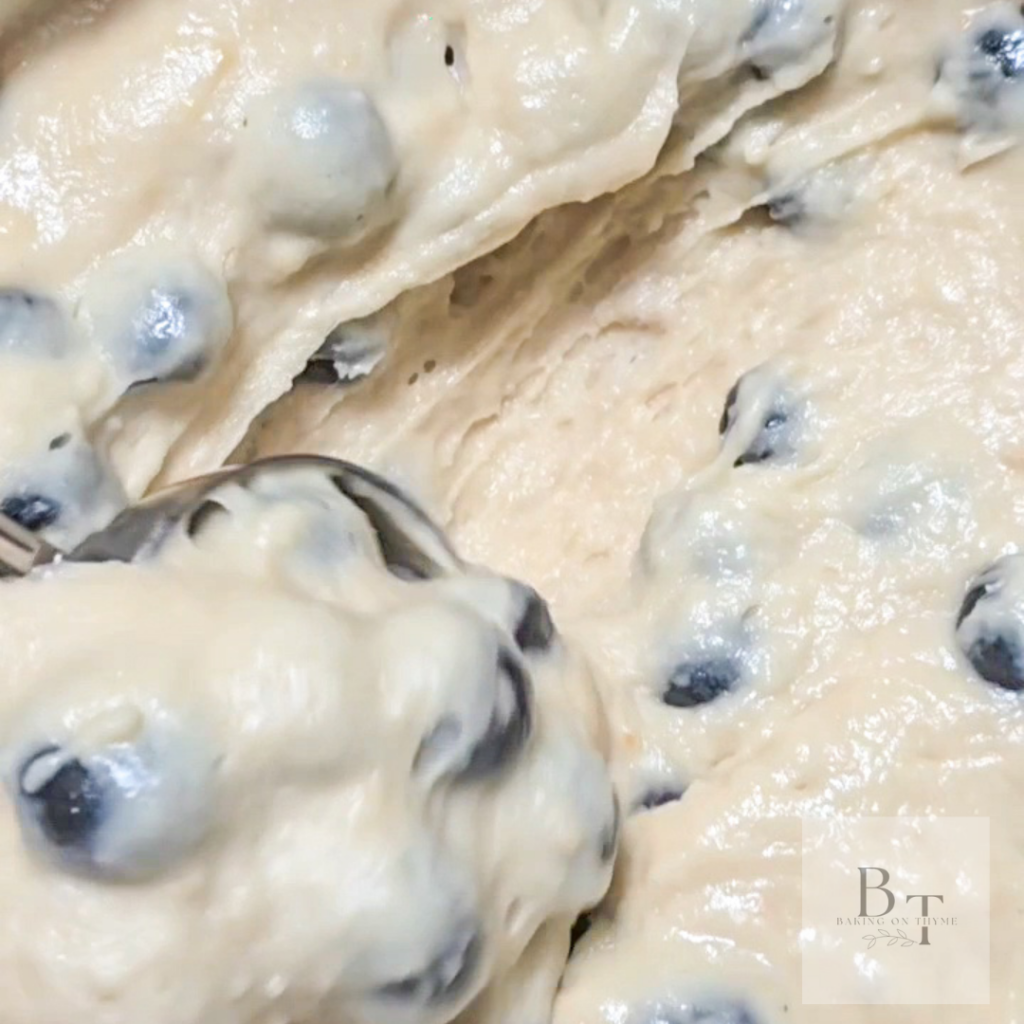 Easy Blueberry Muffin Recipe batter